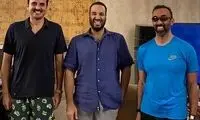 تصویر خندانِ بن‌سلمان همراه با امیر قطر