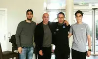 ملاقات منصوریان و مهدوی کیا در آلمان