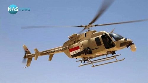 پرواز گسترده هواپیماهای ارتش در آسمان بغداد