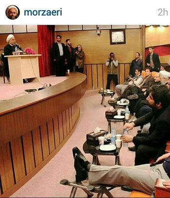 زائری: آقای روحانی توی گوش برادرت بزن!