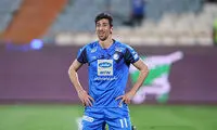 مهاجم استقلال مصدوم شد