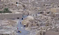 گردشگران نوروزی در ارگ بم