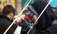 عکس:اقدام عجیب عکاس در مراسم 22 بهمن