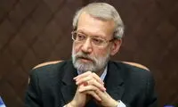 لاریجانی: مردم باید عکسِ خواسته آمریکا عمل کنند