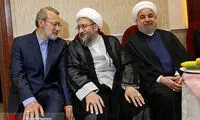 روسای سه قوه در جشن عروسی فرزند لاریجانی