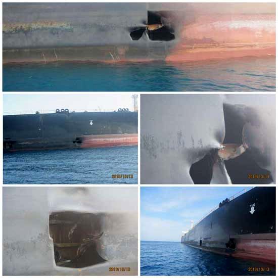 تصاویر جدید از نفتکش ایرانی در دریای سرخ