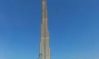 عکس: نمایی وحشتناک از بالای برج خلیفه!