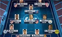 تیم منتخب باارزش‌ترین بازیکنان متولد شهر مادرید