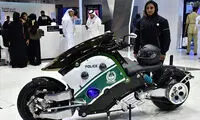 موتور پرنده؛ تجهیزات جدید ناوگان پلیس در شهر دبی