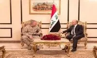 در دیدار فرمانده سنتکام با برهم صالح چه گذشت؟