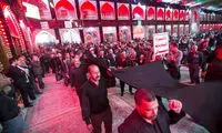 طولانی ترین پرچم عزای جهان به اهتزاز درآمد