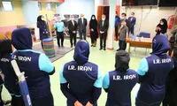 بازدید صالحی امیری از اردوی تیم‌های ملی وزنه برداری
