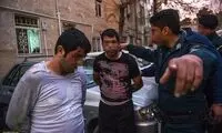 گزارش تصویری از دستگیری اراذل و اوباش