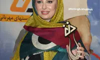 عکس: نیوشا ضیغمی در نمایشگاه نقاشی