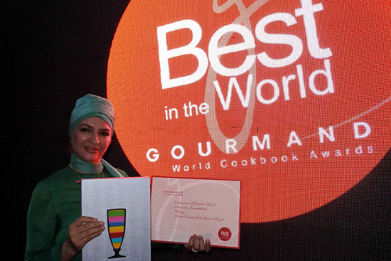یک ایرانی، برنده بهترین کتاب آشپزی جهان