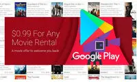 Google Play با یک دلار فیلم اجاره می دهد!