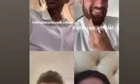 استوری سردار آزمون از لایو مشترک با ملی‌پوشان