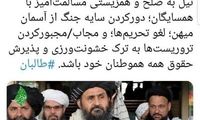توئیت تاج‌زاده درباره مذاکره ایران و طالبان