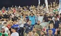 کری‌خوانی هواداران ملوان برای پرسپولیسی‌ها