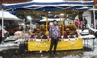 تصاویر دل‌انگیز از ردای سپید بر تن تهران 