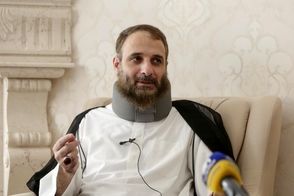 تصویری از روحانی امامزاده یحیی پس از سوءقصد