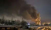 حملات شدید روسیه به دو نیروگاه شهر کی‌یف