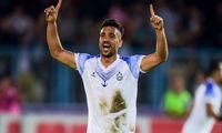 بازیکن ملوان، شادی گلش را با همسرش شریک شد