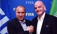 دلجویی رئیس فیفا از ایران در اینستاگرام!