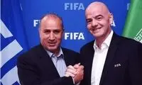 دلجویی رئیس فیفا از ایران در اینستاگرام!