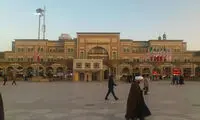 تصویر عجیبی که در یکی از پاساژهای قم دیده شد