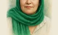 مادر و فرزندی که در بمباران زندان اوین کشته شدند