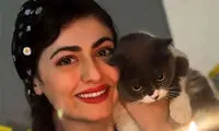 چهره «انیسِ» سریال سوجان با چادرنماز در مسجد صورتی شیراز