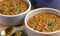 سیر تا پیاز پخت عدسی نذری