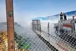شهرک صنعتی اصفهان دچار آتش‌سوزی شد