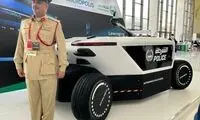رونمایی از خودروی بدون سرنشین پلیس دبی