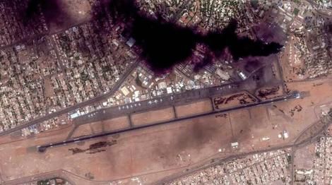 تصاویر ماهواره‌ای از تخریب‌های درگیری سودان