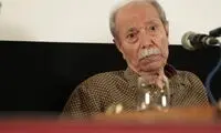 آوازخوانی علی نصیریان در مراسم رونمایی از کتاب «طنزآوران جهان نمایش»