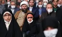 عکسِ «دختر امام» در دیدار رهبری با مسئولان نظام