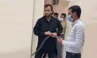 حمله مسئول حراست یک پالایشگاه با کمربند به مردم؟