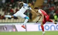 صحنه مشکوک به پنالتی در محوطه جریمه پرسپولیس