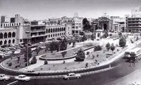 تصویری نایاب از میدان توپخانه در زمان قاجار