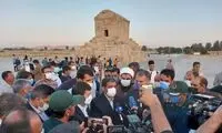 بازنشر اظهارات نگران‌کننده ضرغامی درباره مقبره کوروش
