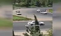 حرکت تحسین‌برانگیز راننده وانت در شیراز