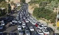 ترافیک سنگین در محورهای مازندران