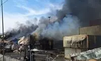  اولین ویدئو از کانون انفجارها در بندر رجایی