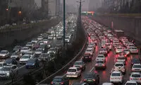ترافیک شبانه خیابان‌های تهران را قفل کرد