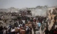 جشن خیابانی ساکنان غزه پس از خبر توافق