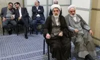 شمخانی با دست آسیب دیده در دیدار با رهبری رویت شد