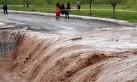 تصویر دختر بچه مفقود شده در سیلاب ایلام