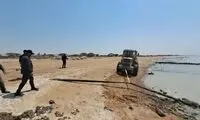 لوله‌کشی ۳.۵ کیلومتری سوخت قاچاق در بندرلنگه لو رفت